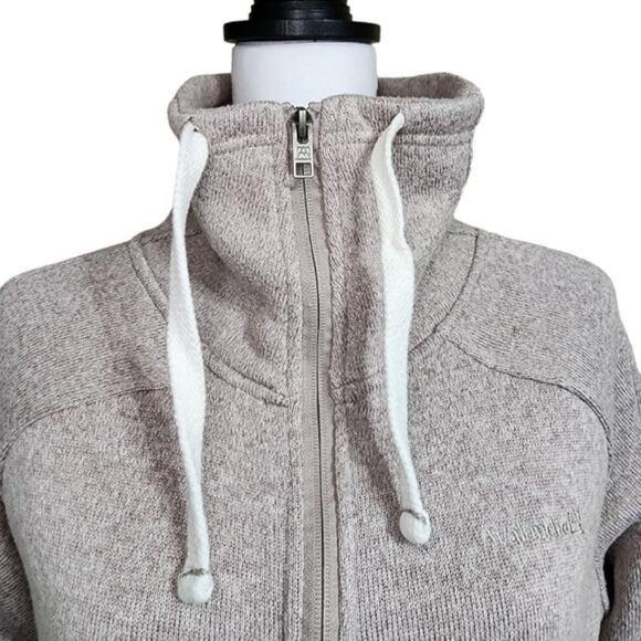 AVALANCHE Women’s Full Zip Knit Jacket Oatmeal Size L - Picture 5 of 10